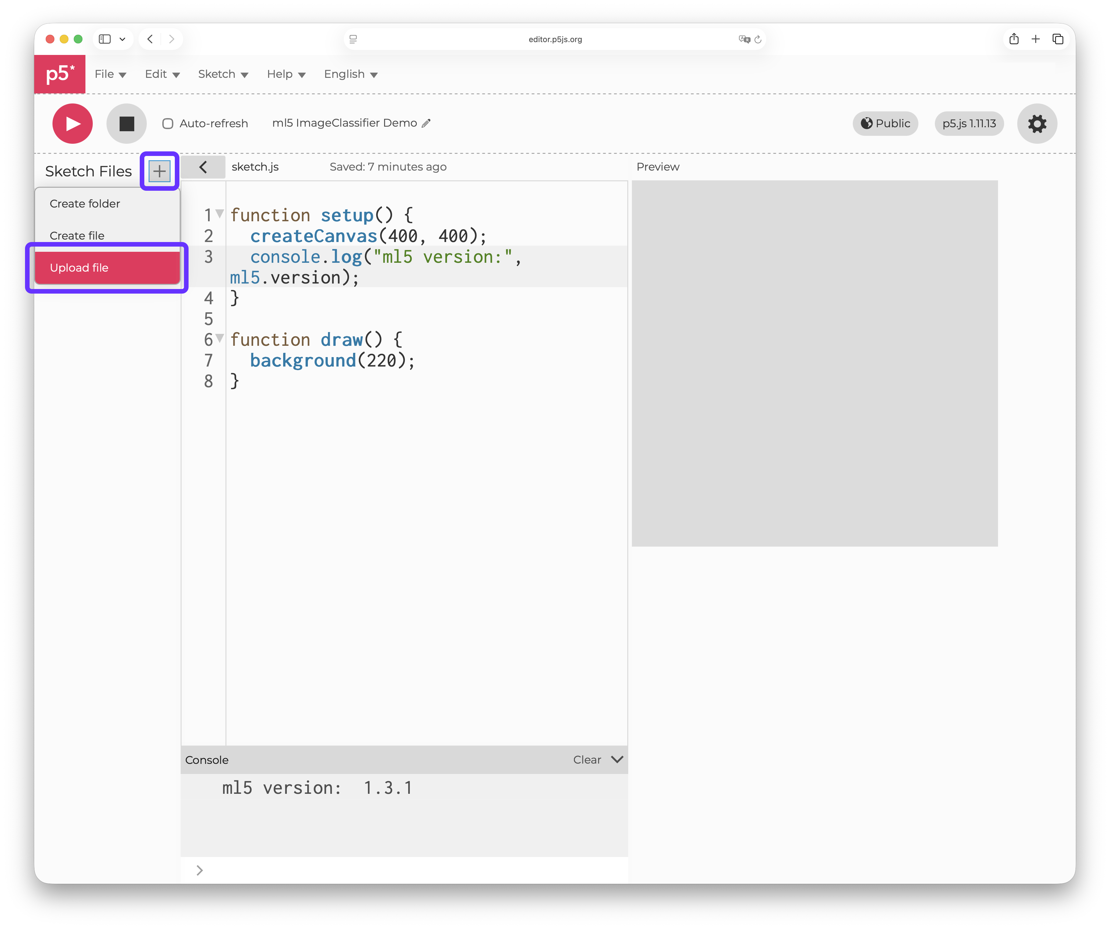 Reference | ml5 - A friendly machine learning library for the web.